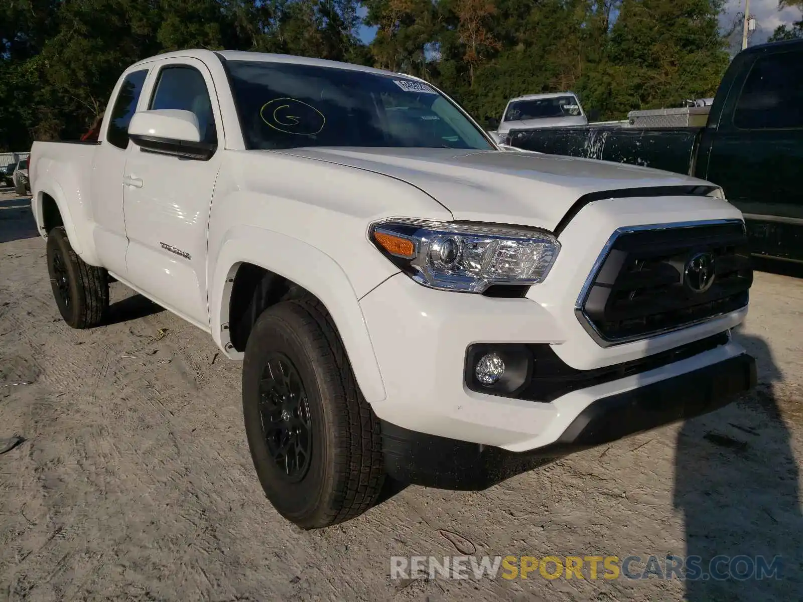 1 Photograph of a damaged car 3TYRZ5CN2MT011266 TOYOTA TACOMA 2021