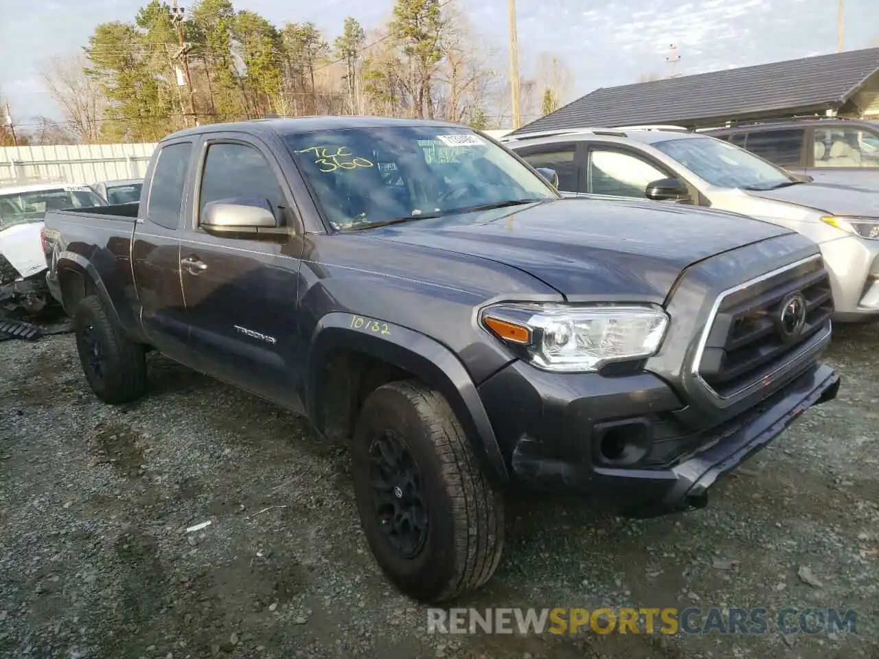 1 Photograph of a damaged car 3TYRZ5CN3MT007436 TOYOTA TACOMA 2021