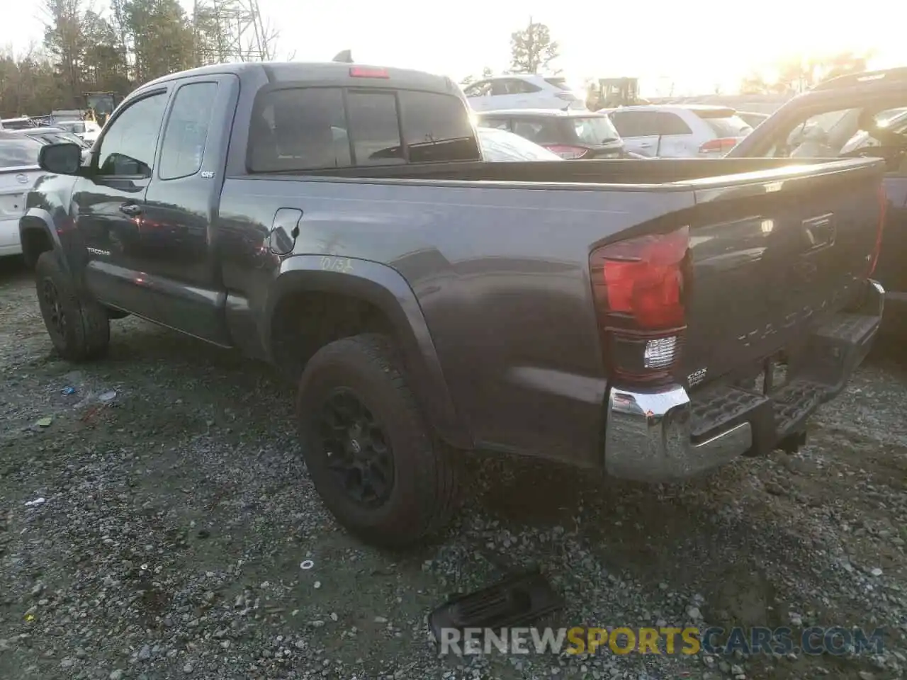 3 Photograph of a damaged car 3TYRZ5CN3MT007436 TOYOTA TACOMA 2021