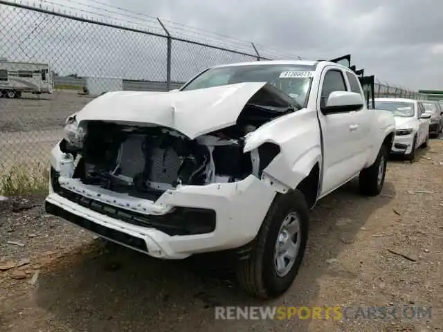 2 Photograph of a damaged car 3TYRZ5CN5MT006661 TOYOTA TACOMA 2021