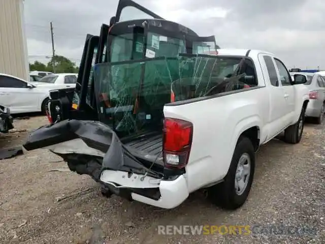 4 Photograph of a damaged car 3TYRZ5CN5MT006661 TOYOTA TACOMA 2021