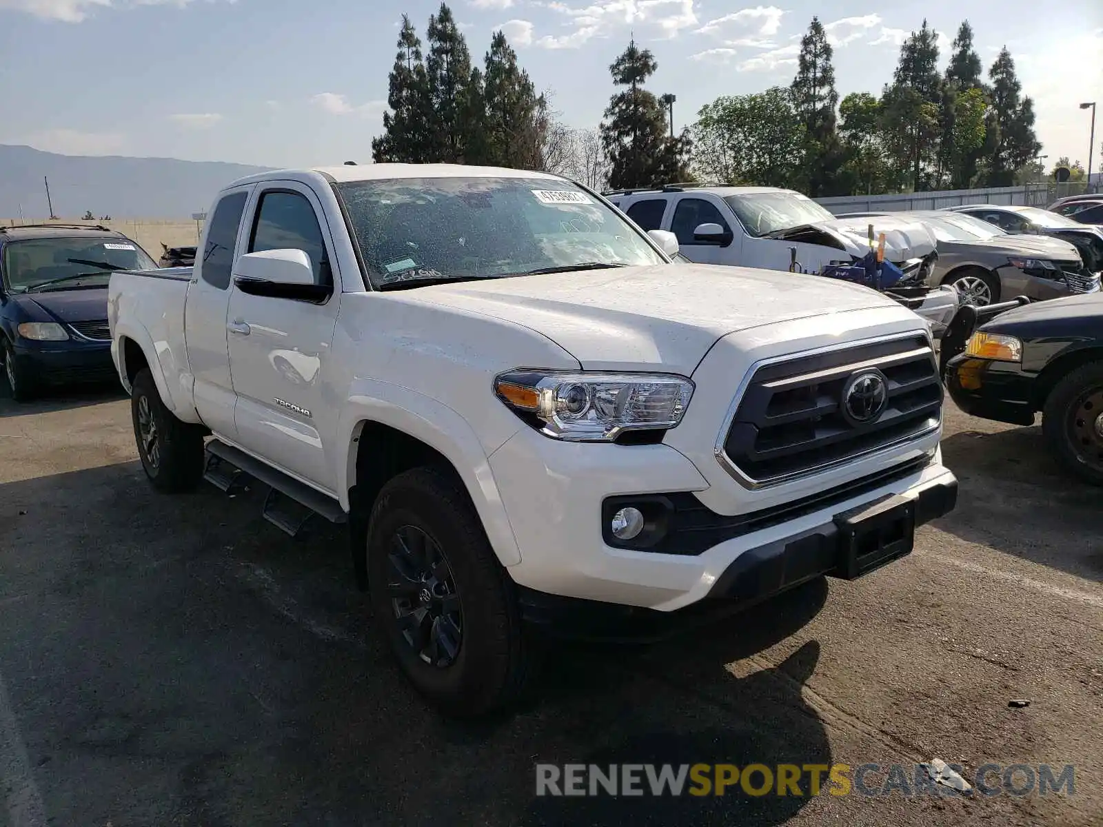 1 Photograph of a damaged car 3TYRZ5CN7MT006452 TOYOTA TACOMA 2021