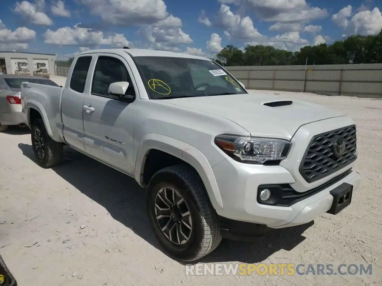 1 Photograph of a damaged car 3TYRZ5CN7MT008895 TOYOTA TACOMA 2021