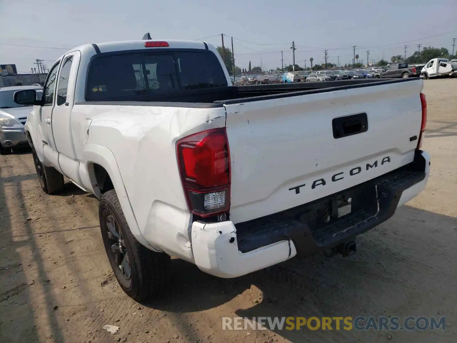 3 Photograph of a damaged car 3TYRZ5CN9MT007408 TOYOTA TACOMA 2021