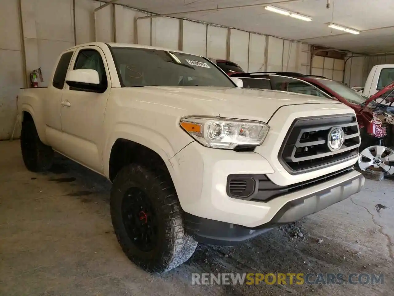 1 Photograph of a damaged car 3TYRZ5CN9MT010521 TOYOTA TACOMA 2021