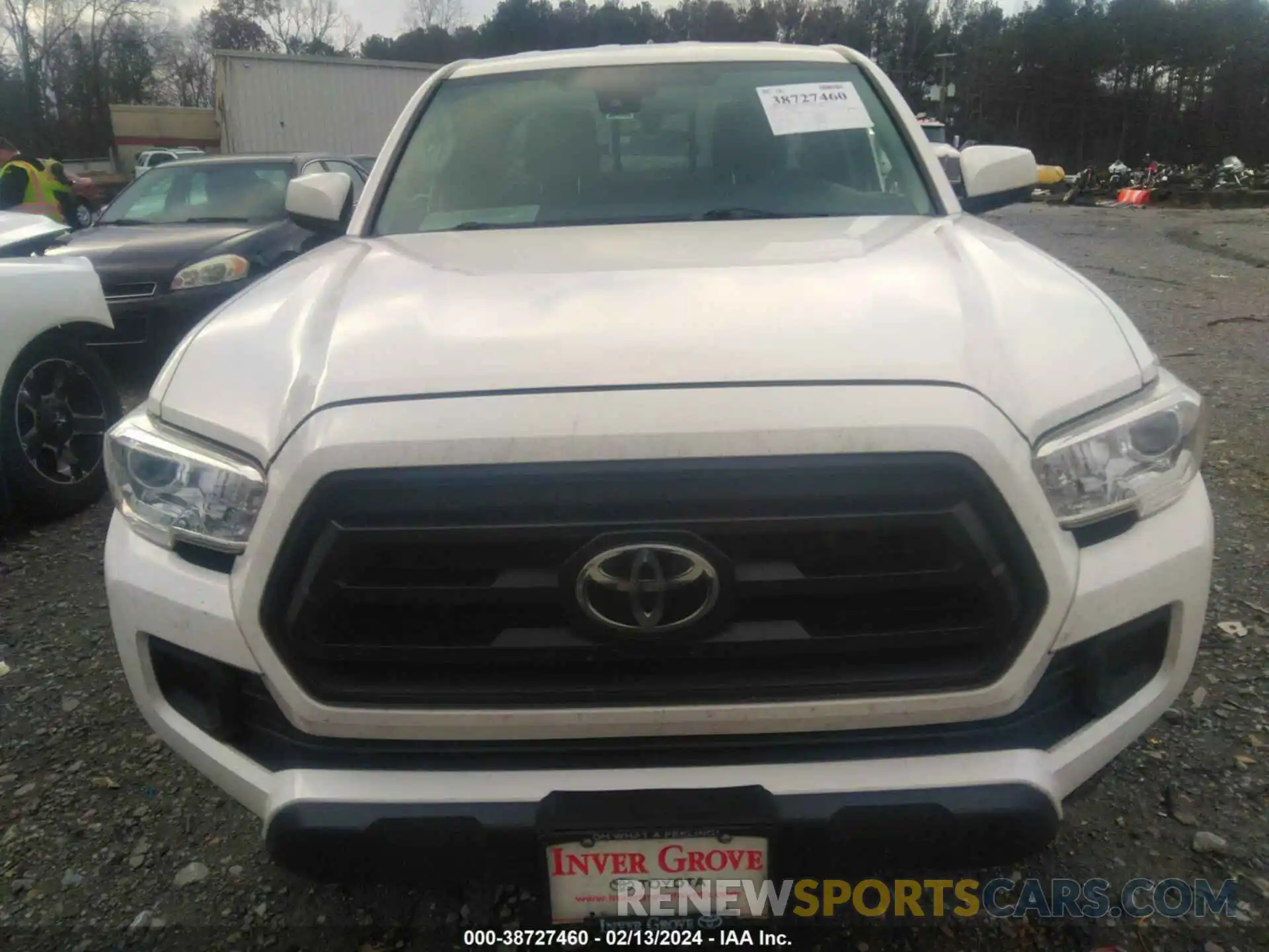 12 Photograph of a damaged car 3TYSX5EN0MT006944 TOYOTA TACOMA 2021