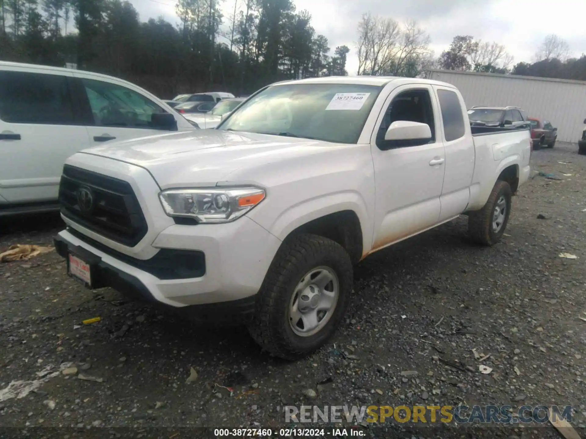 2 Photograph of a damaged car 3TYSX5EN0MT006944 TOYOTA TACOMA 2021