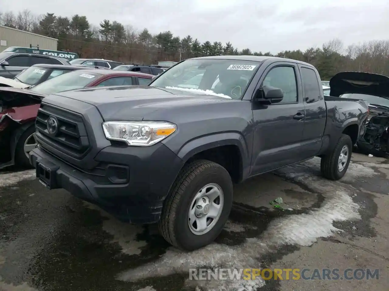 2 Photograph of a damaged car 3TYSX5EN0MT008354 TOYOTA TACOMA 2021