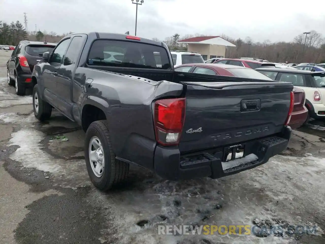 3 Photograph of a damaged car 3TYSX5EN0MT008354 TOYOTA TACOMA 2021