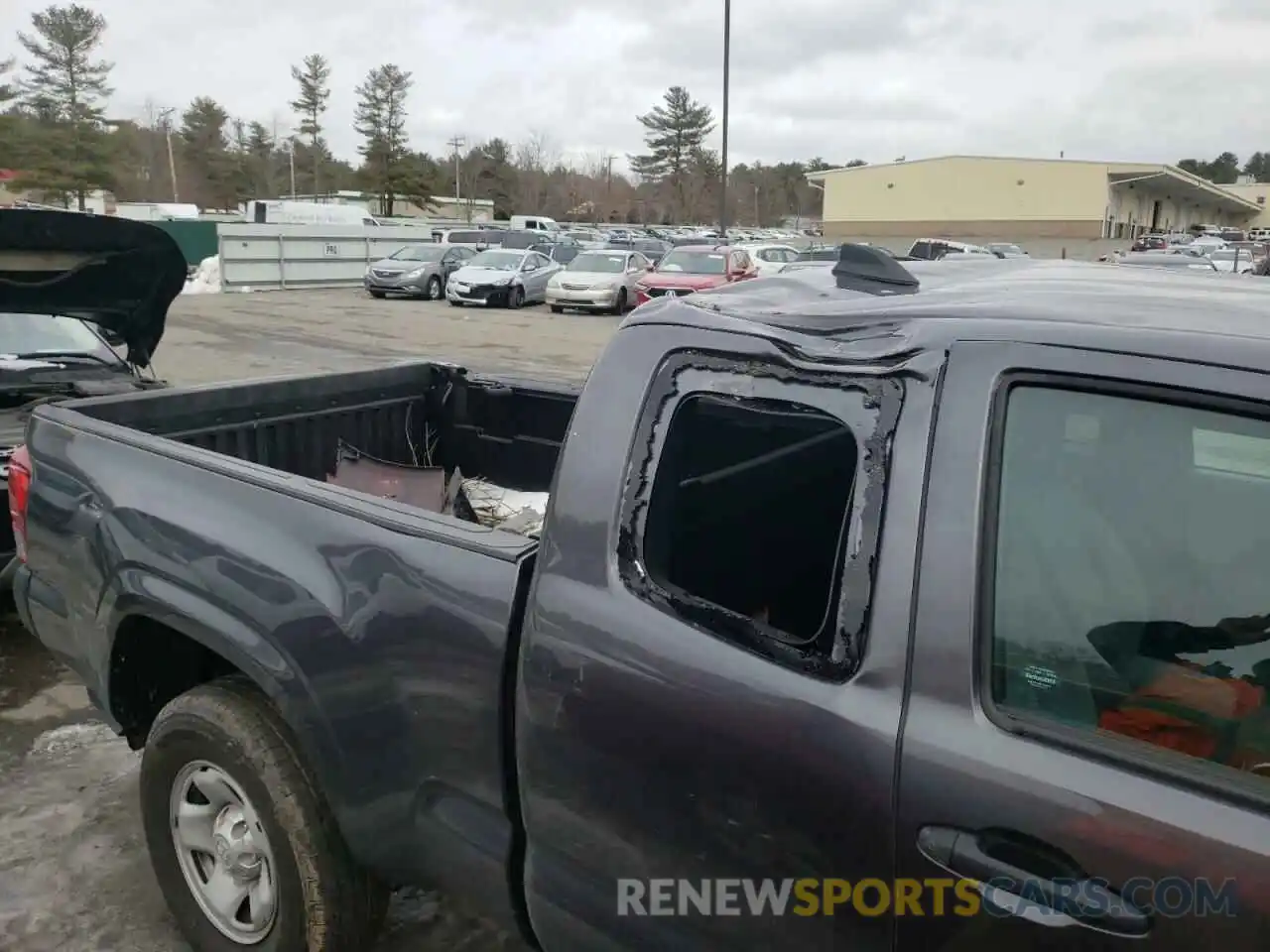 9 Photograph of a damaged car 3TYSX5EN0MT008354 TOYOTA TACOMA 2021