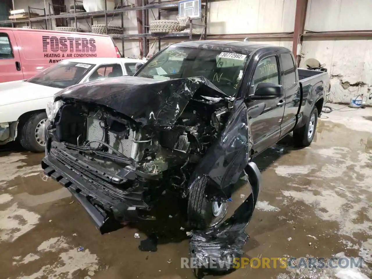 2 Photograph of a damaged car 3TYSX5EN1MT004605 TOYOTA TACOMA 2021