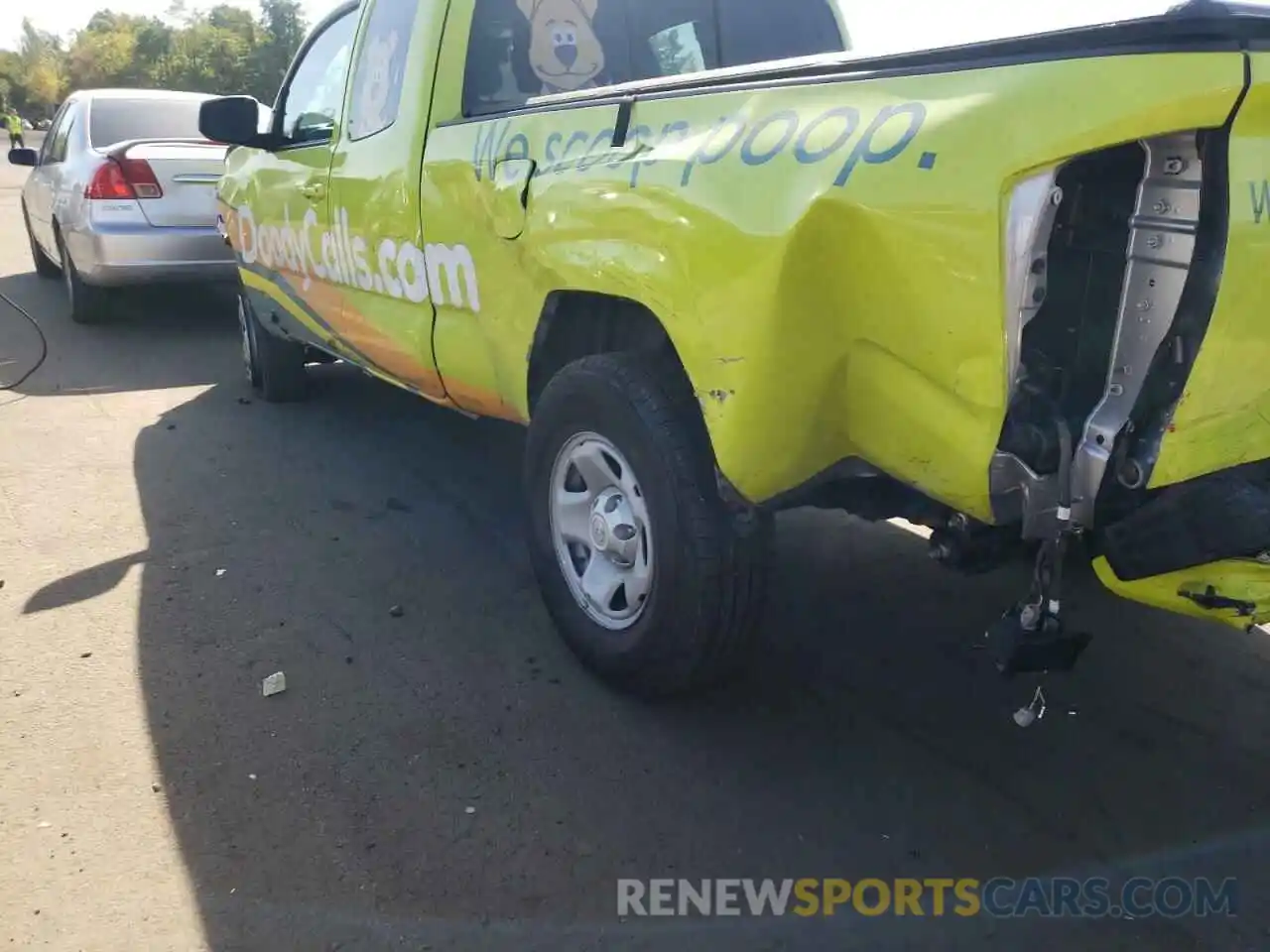 9 Photograph of a damaged car 3TYSX5EN1MT006029 TOYOTA TACOMA 2021