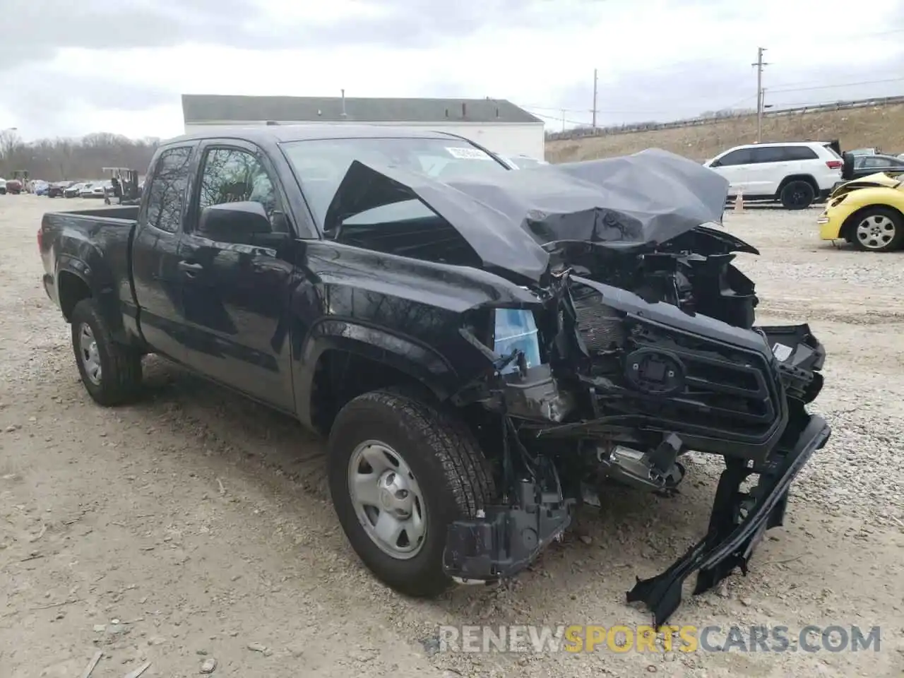 1 Photograph of a damaged car 3TYSX5EN2MT005696 TOYOTA TACOMA 2021