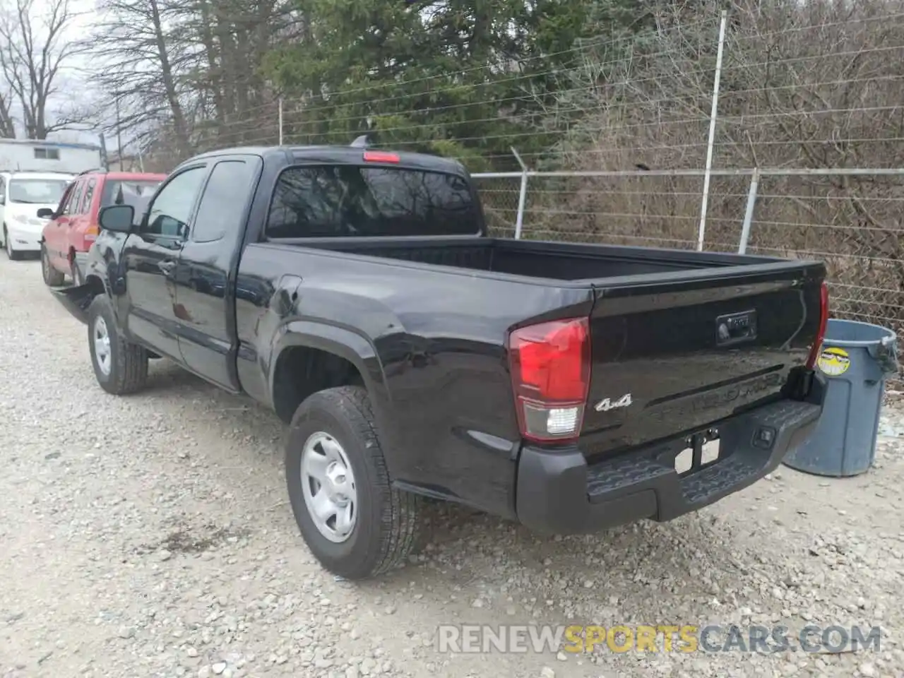 3 Photograph of a damaged car 3TYSX5EN2MT005696 TOYOTA TACOMA 2021