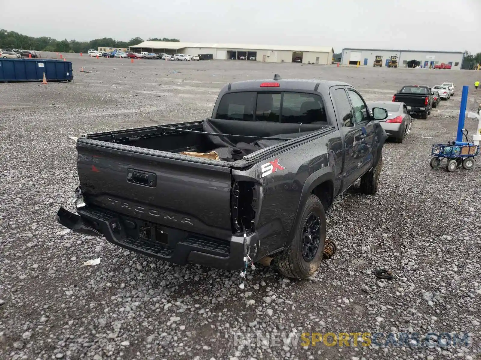 4 Photograph of a damaged car 3TYSX5EN3MT006582 TOYOTA TACOMA 2021