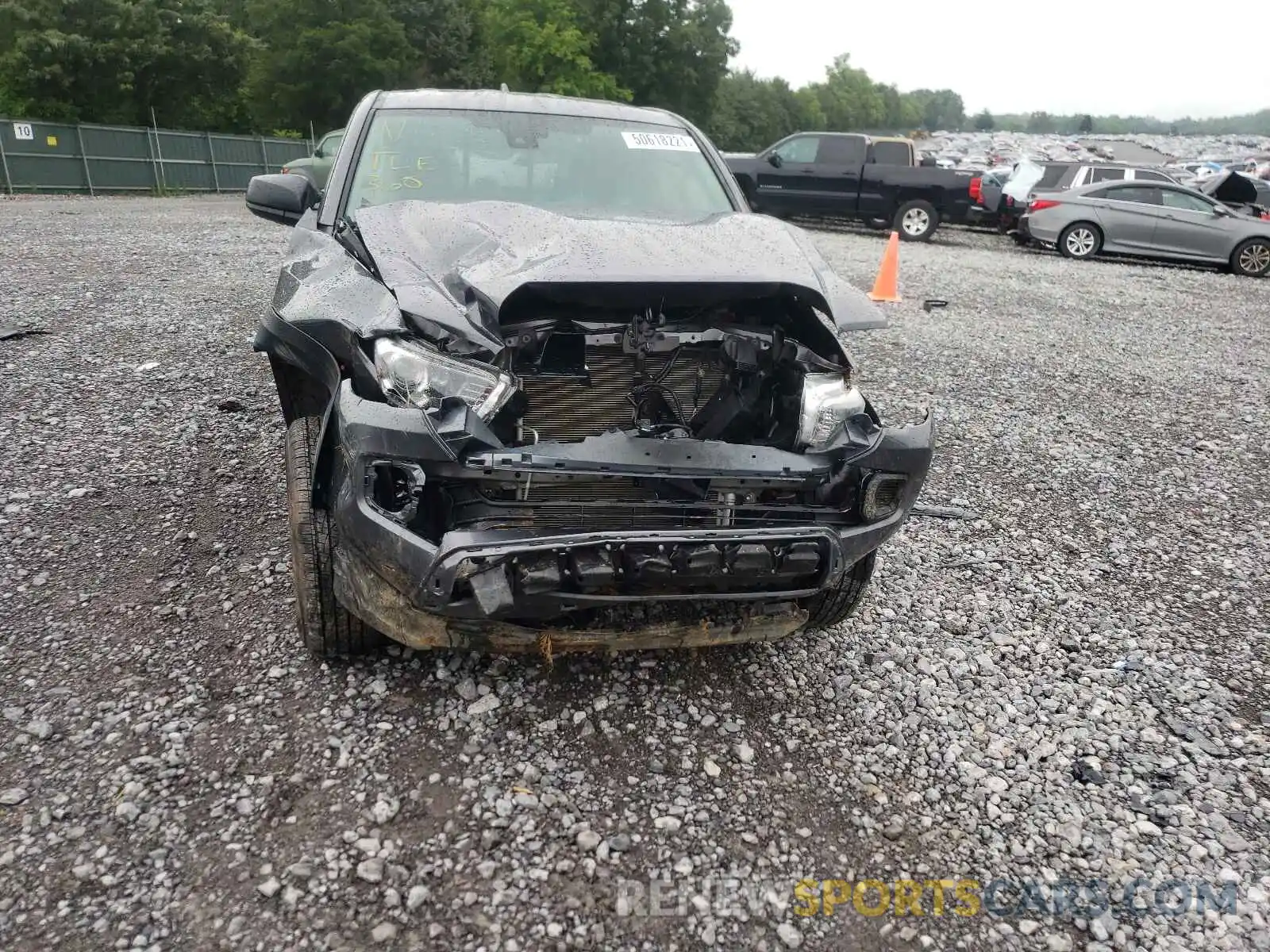 9 Photograph of a damaged car 3TYSX5EN3MT006582 TOYOTA TACOMA 2021