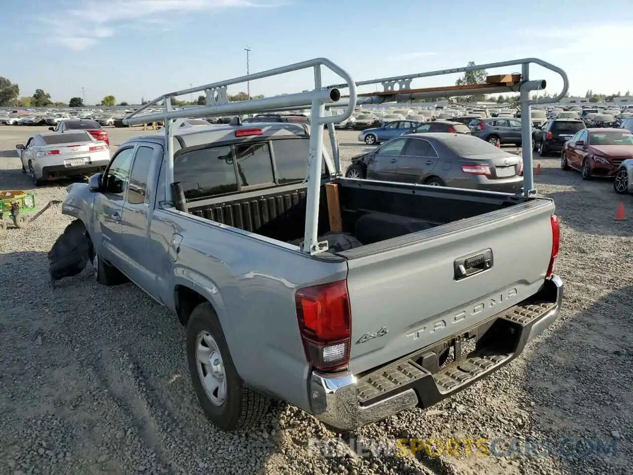 3 Photograph of a damaged car 3TYSX5EN3MT007019 TOYOTA TACOMA 2021