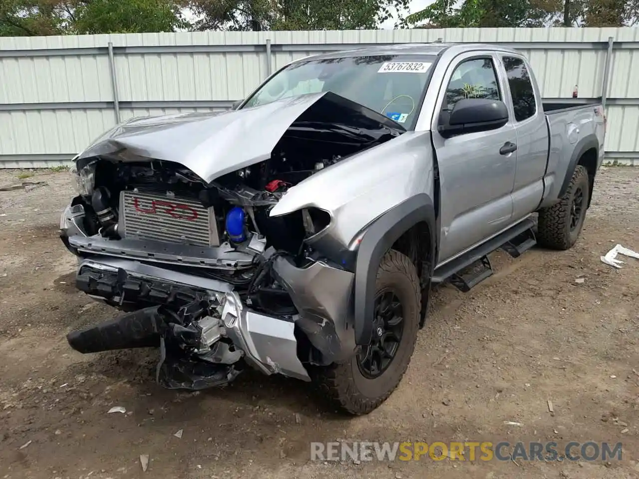 2 Photograph of a damaged car 3TYSX5EN3MT009014 TOYOTA TACOMA 2021