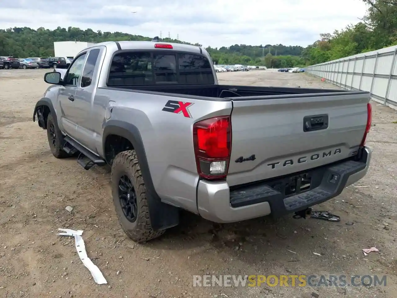 3 Photograph of a damaged car 3TYSX5EN3MT009014 TOYOTA TACOMA 2021