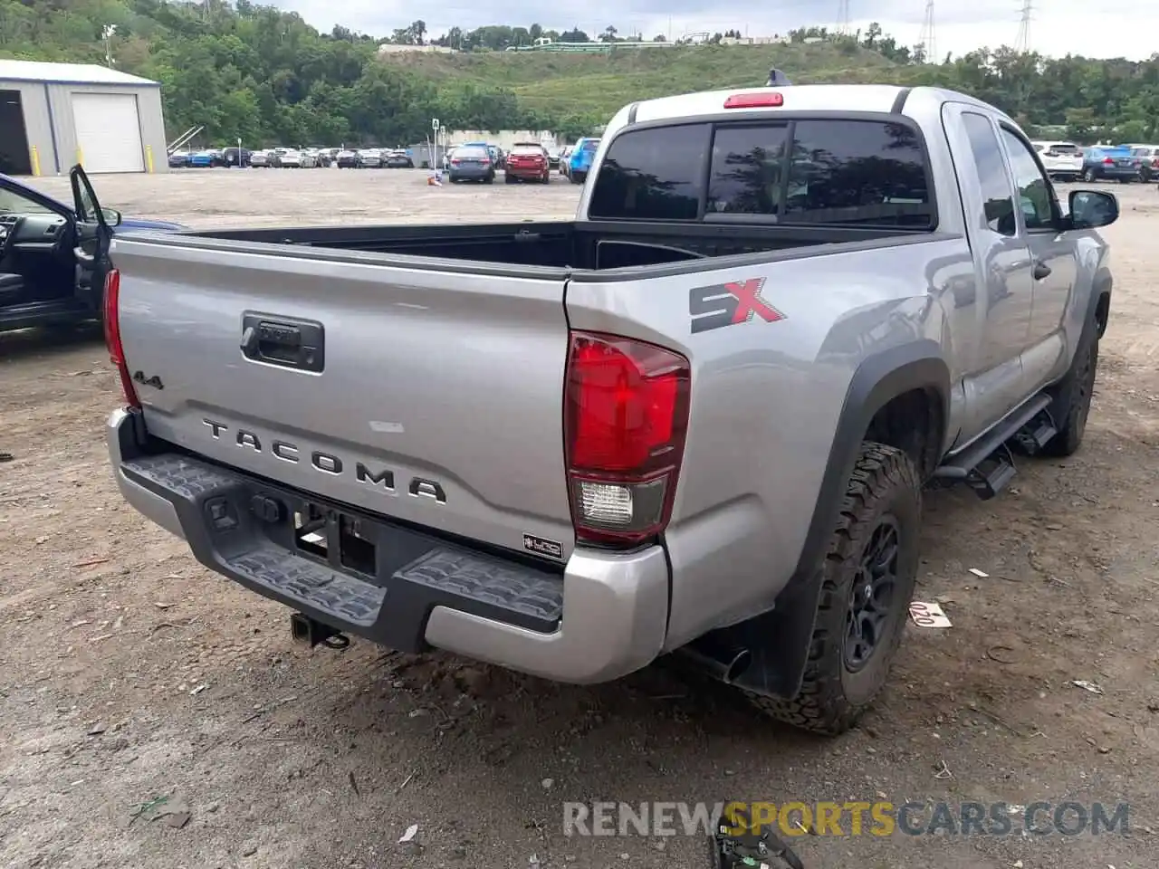 4 Photograph of a damaged car 3TYSX5EN3MT009014 TOYOTA TACOMA 2021