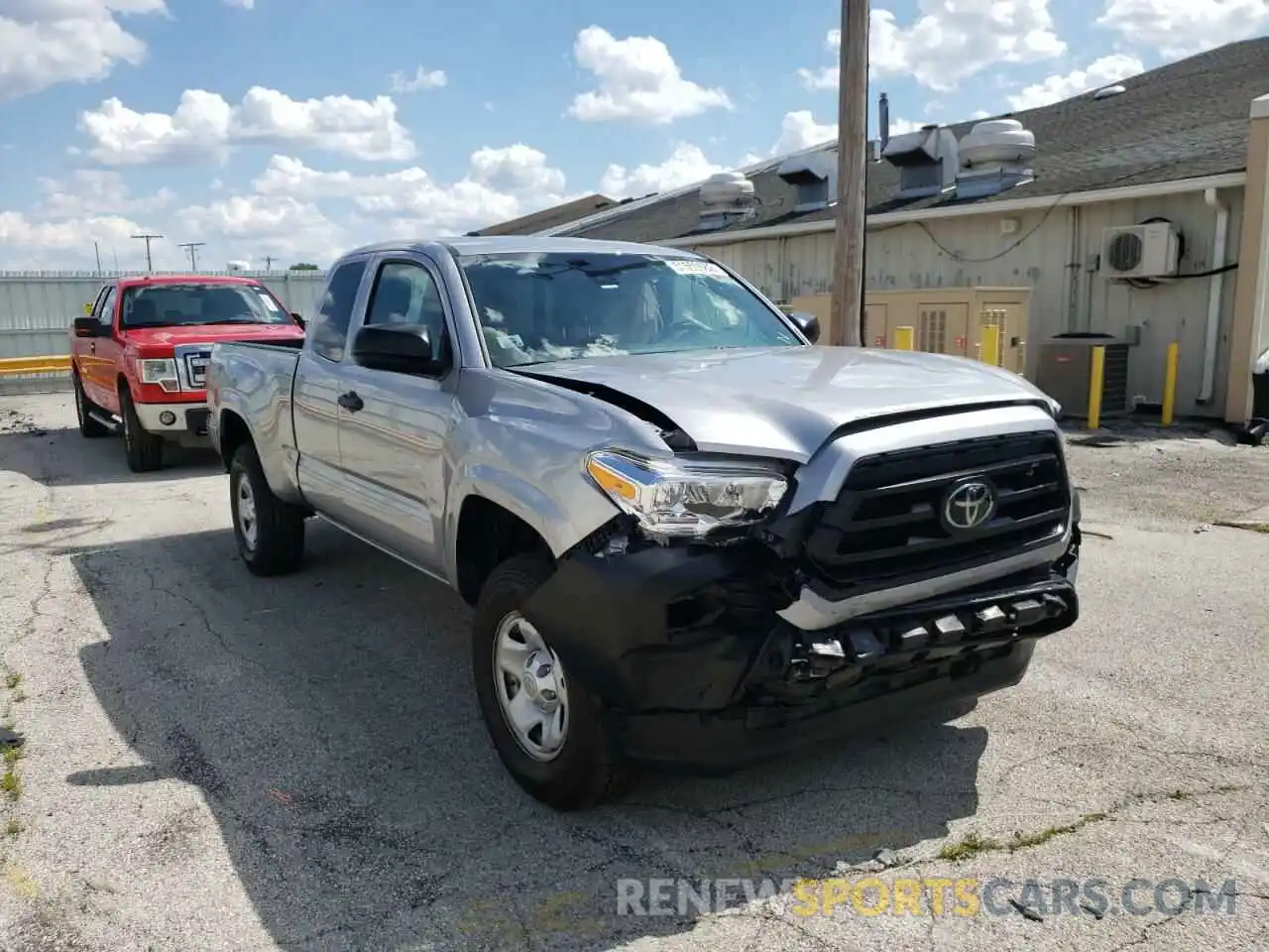 1 Photograph of a damaged car 3TYSX5EN4MT007269 TOYOTA TACOMA 2021