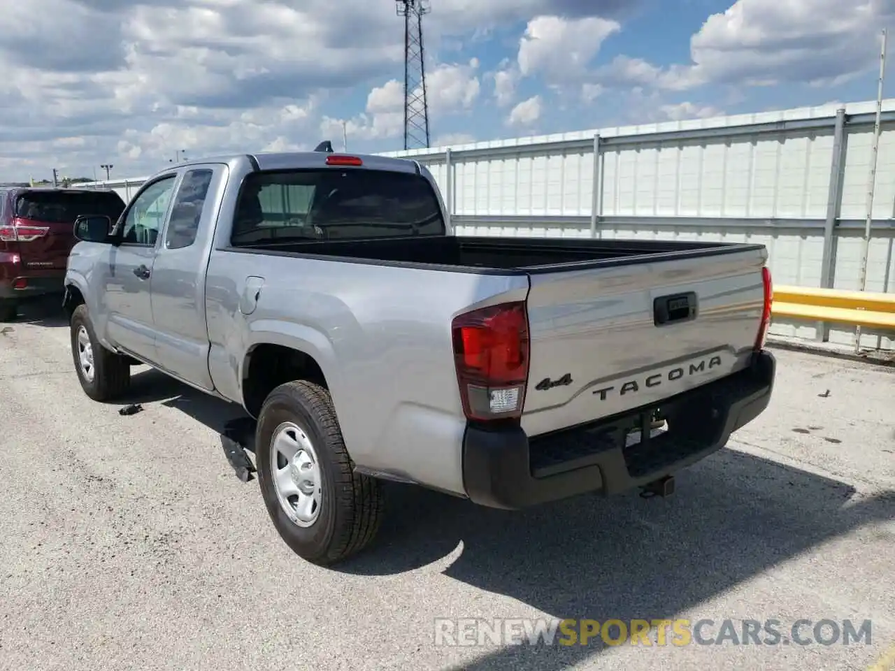 3 Photograph of a damaged car 3TYSX5EN4MT007269 TOYOTA TACOMA 2021