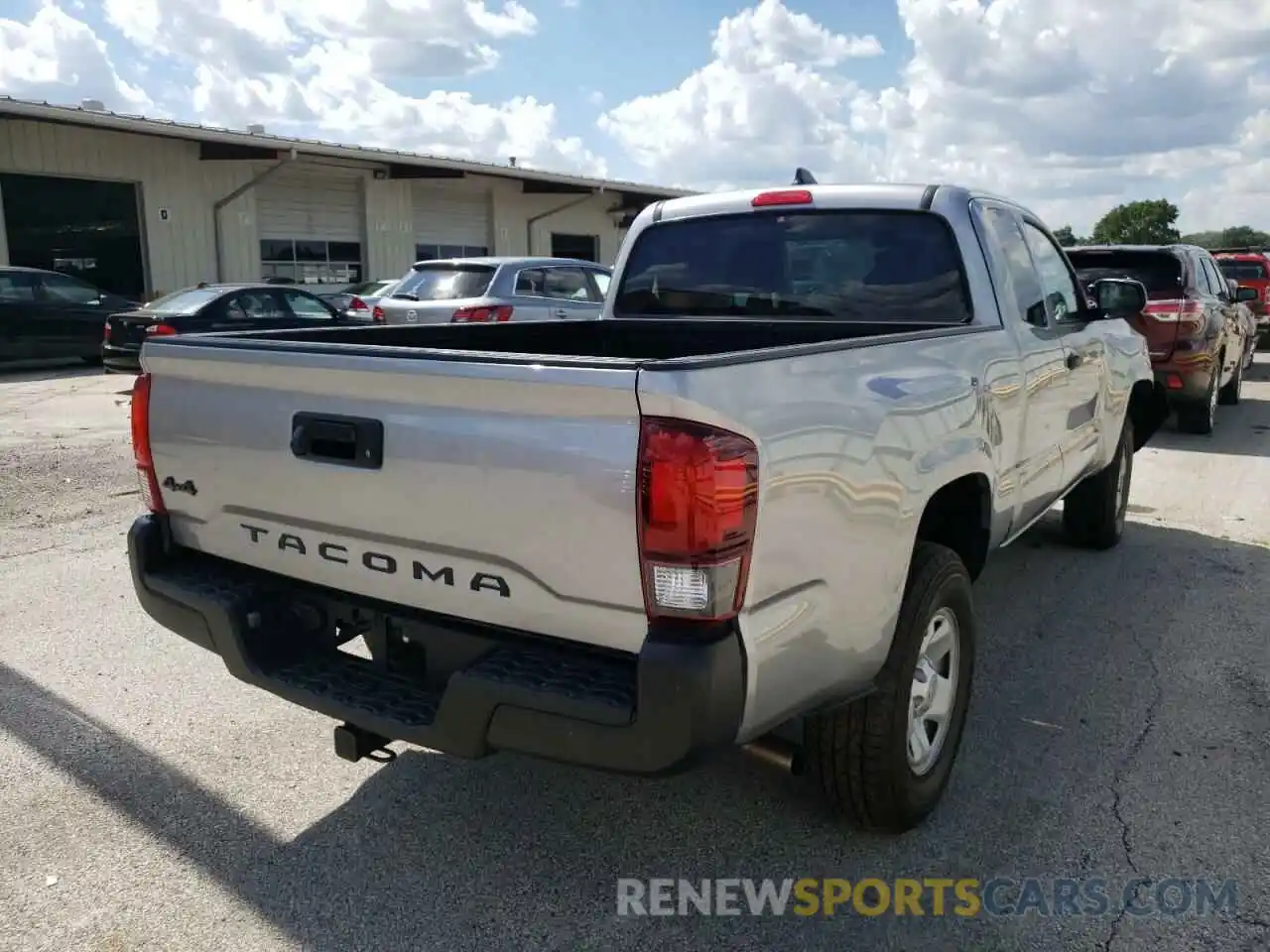 4 Photograph of a damaged car 3TYSX5EN4MT007269 TOYOTA TACOMA 2021