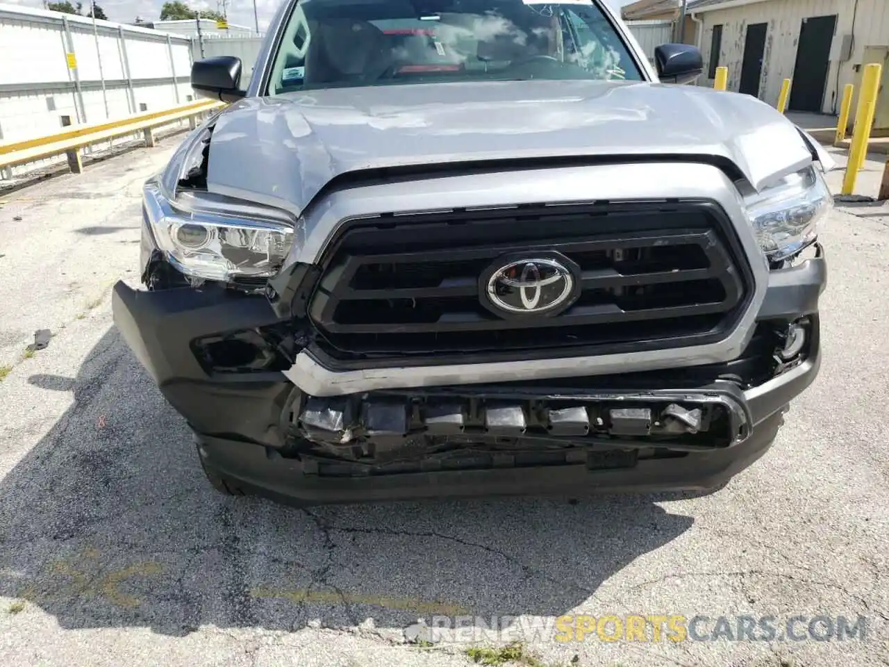 9 Photograph of a damaged car 3TYSX5EN4MT007269 TOYOTA TACOMA 2021