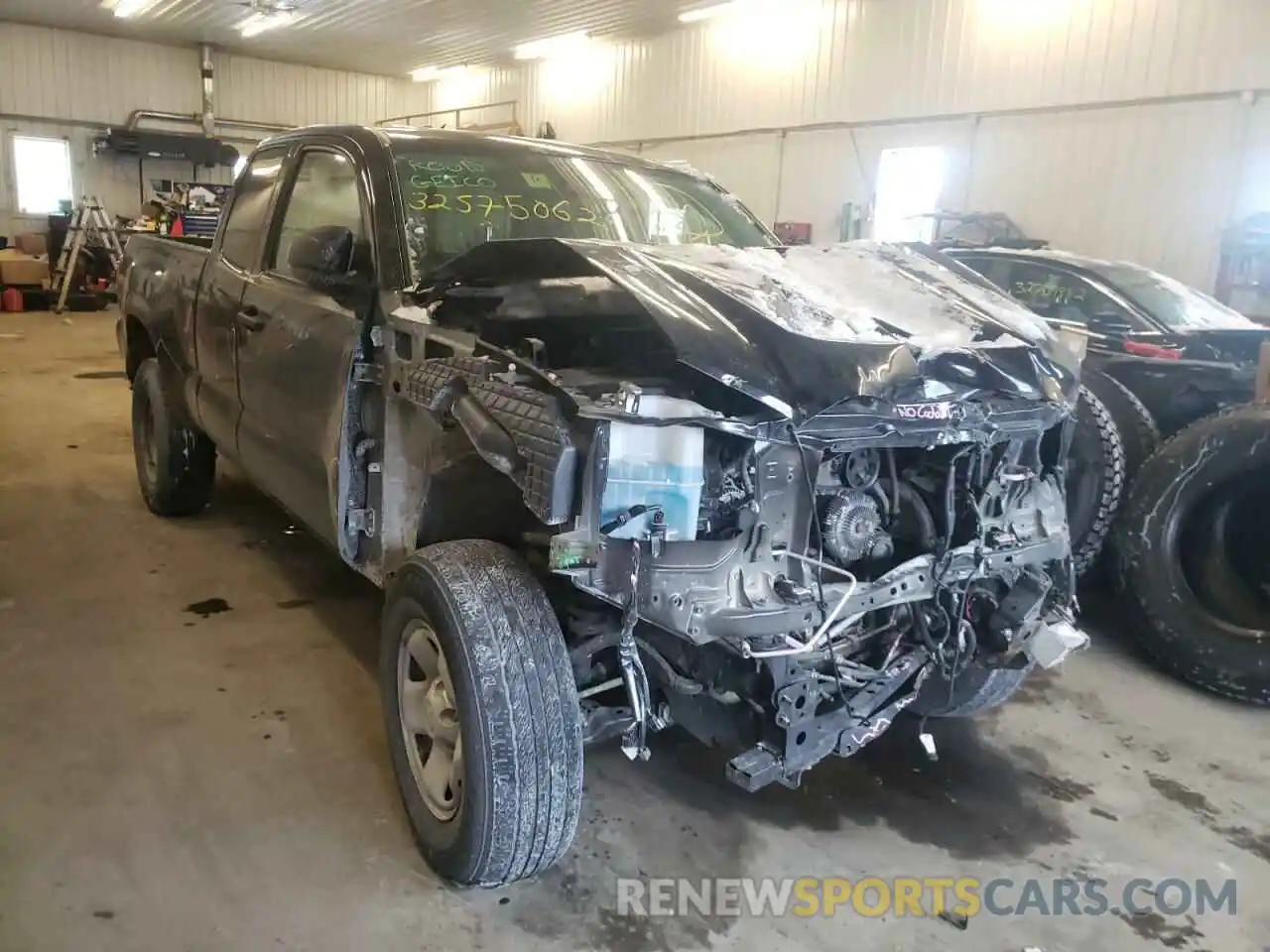 1 Photograph of a damaged car 3TYSX5EN5MT004994 TOYOTA TACOMA 2021