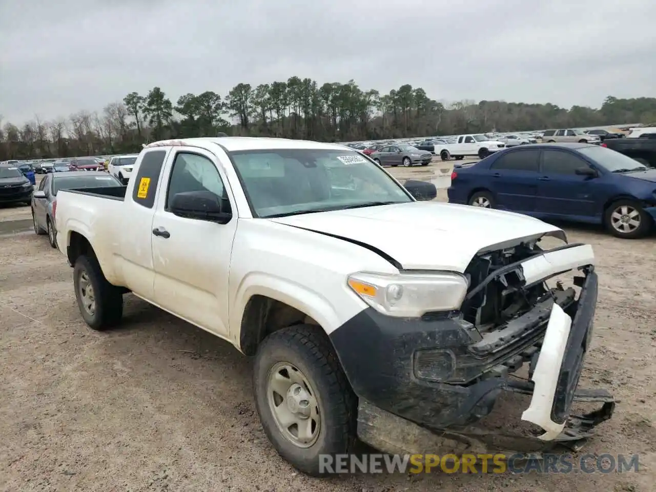 1 Photograph of a damaged car 3TYSX5EN5MT006230 TOYOTA TACOMA 2021