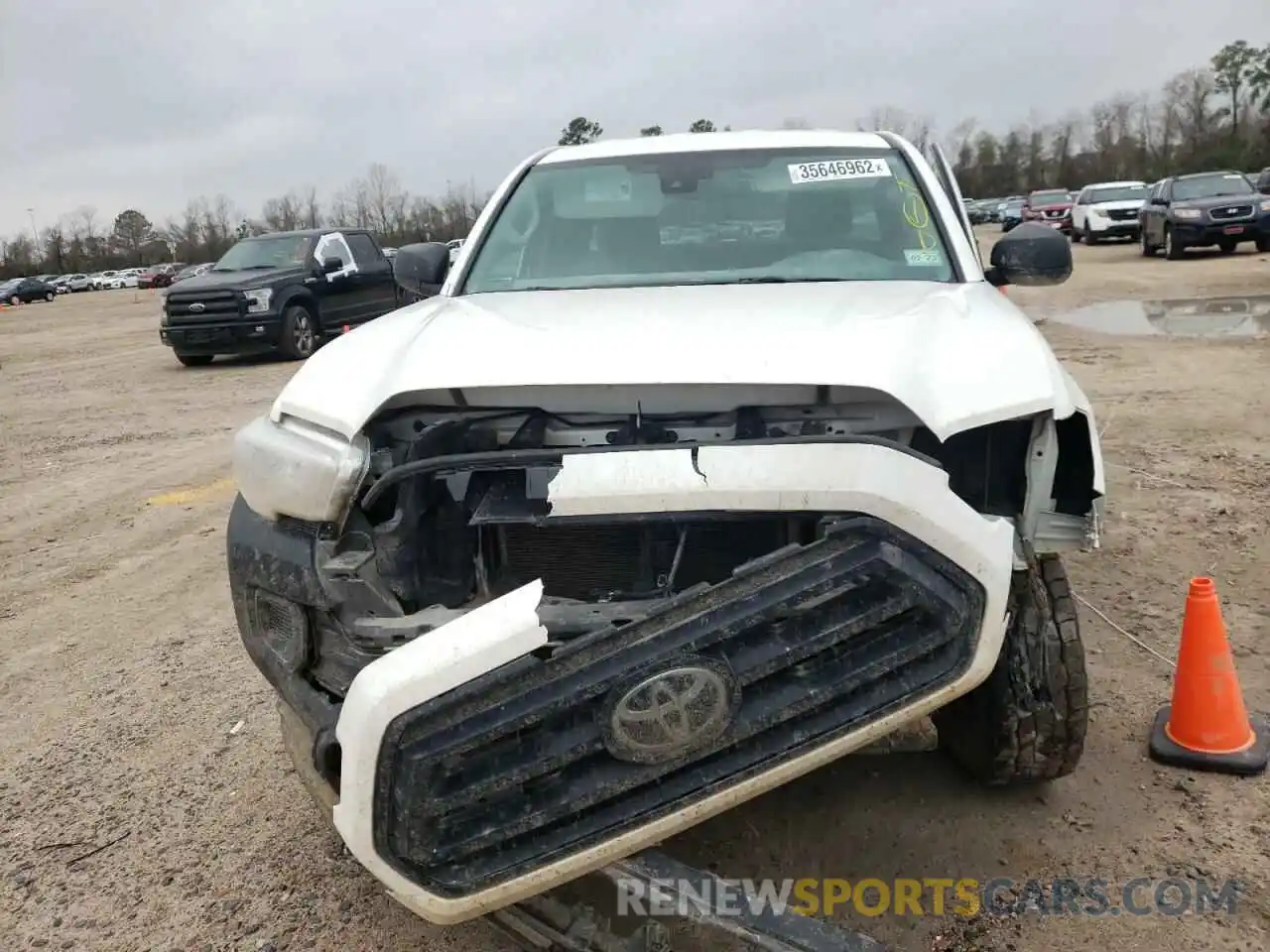 9 Photograph of a damaged car 3TYSX5EN5MT006230 TOYOTA TACOMA 2021