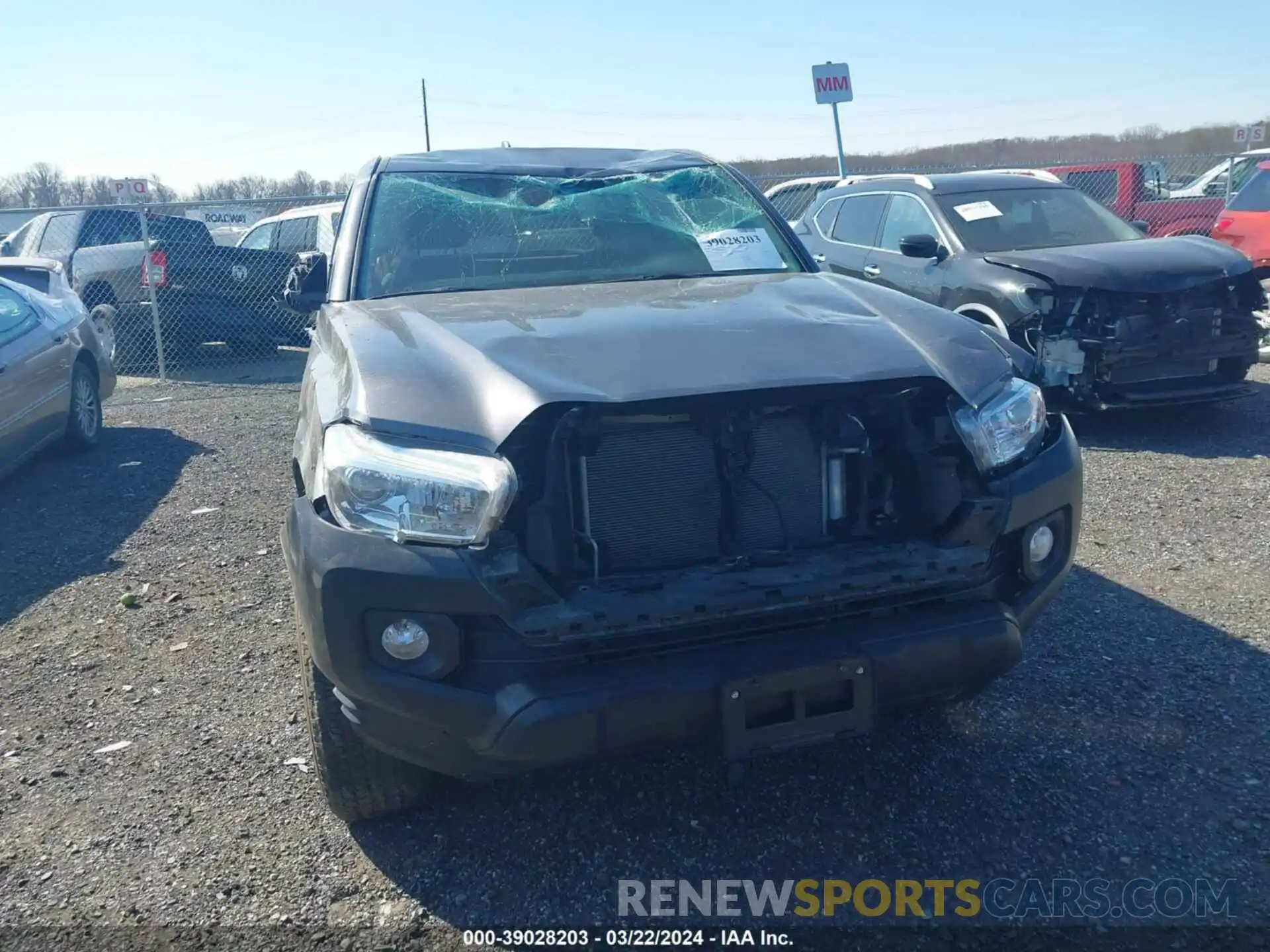 12 Photograph of a damaged car 3TYSX5EN5MT007619 TOYOTA TACOMA 2021