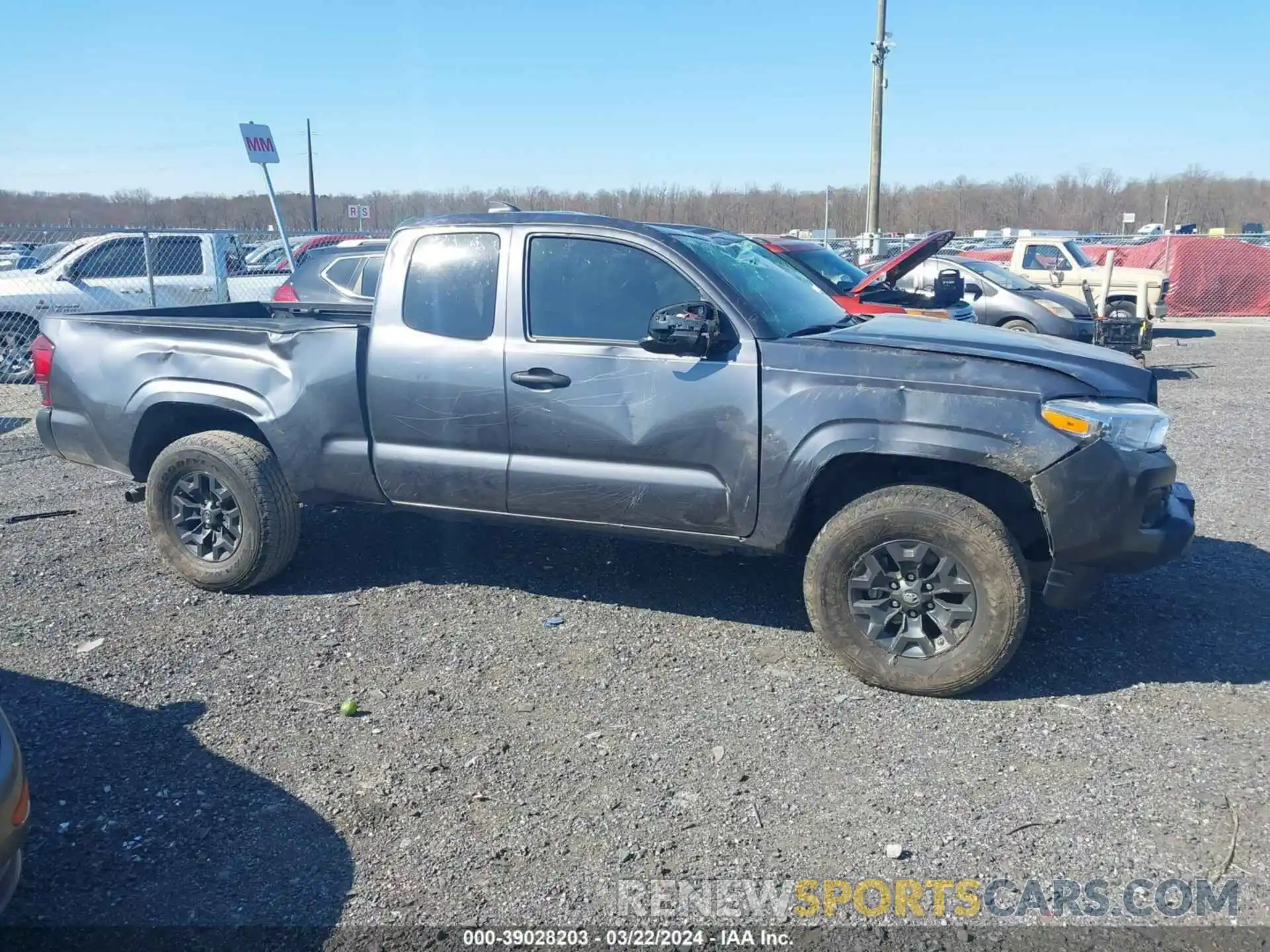 13 Photograph of a damaged car 3TYSX5EN5MT007619 TOYOTA TACOMA 2021