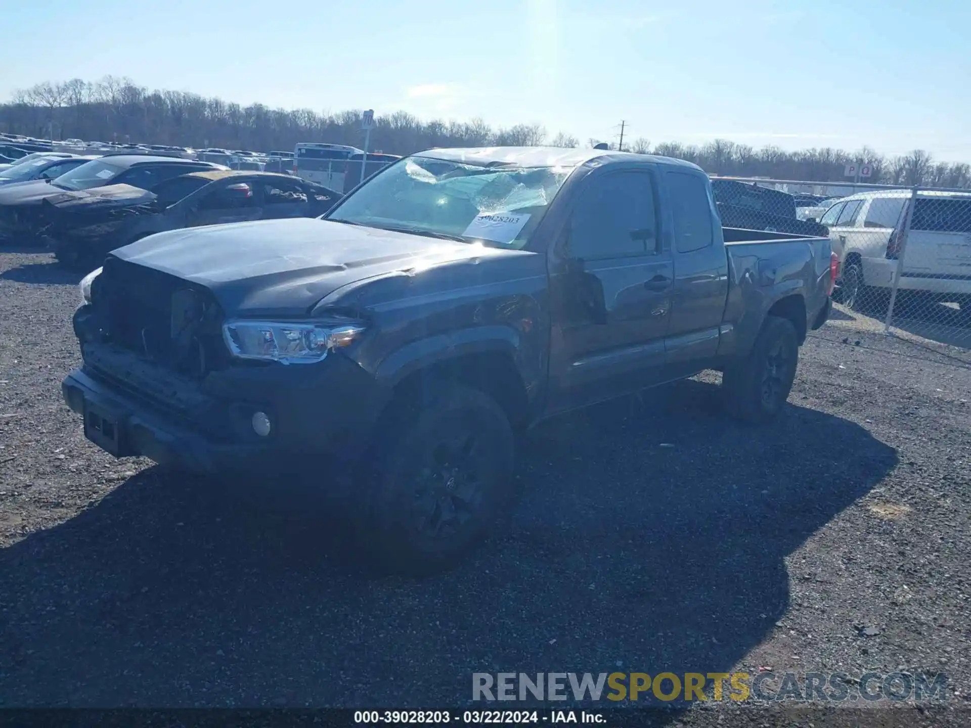 2 Photograph of a damaged car 3TYSX5EN5MT007619 TOYOTA TACOMA 2021