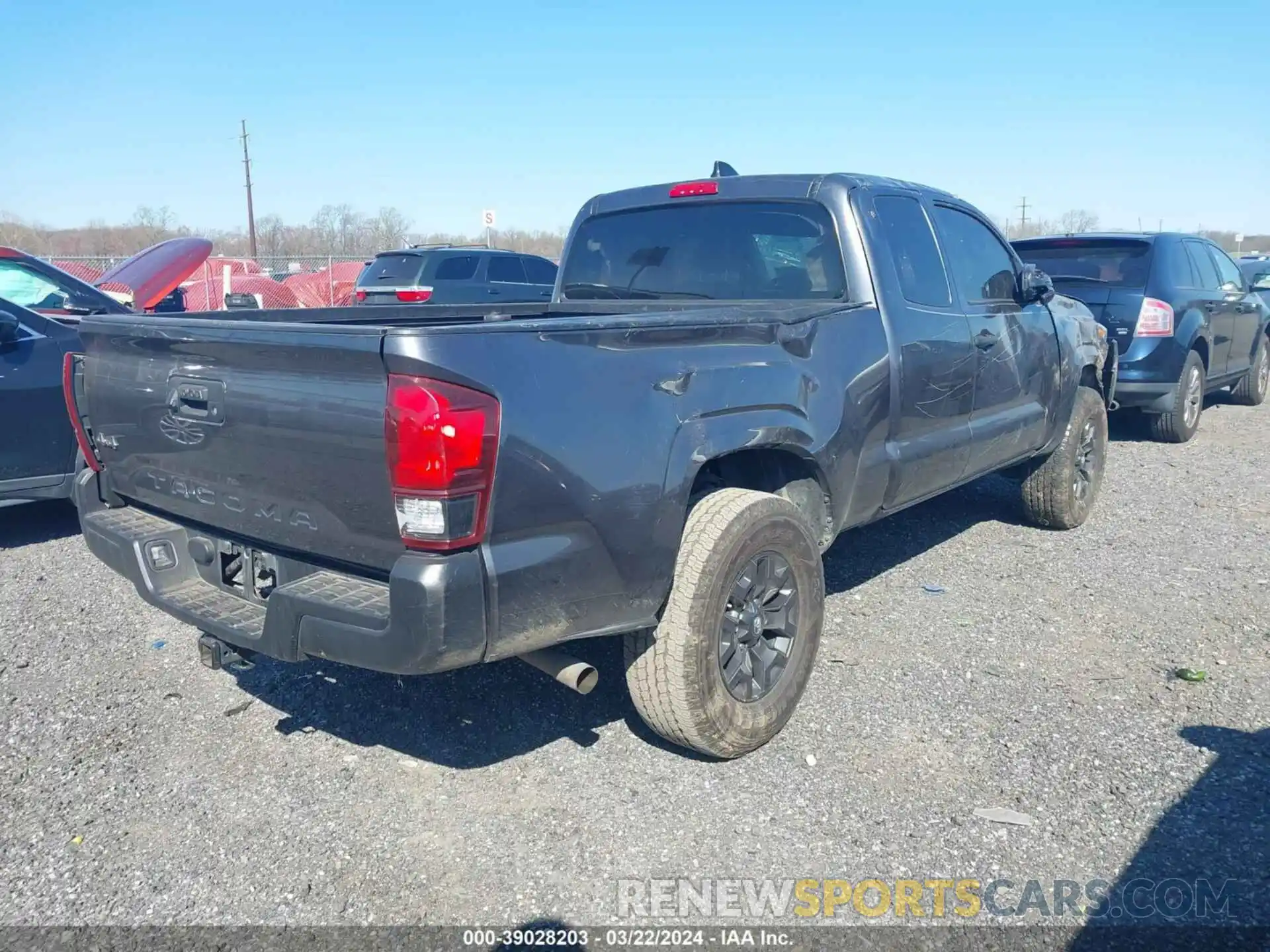 4 Photograph of a damaged car 3TYSX5EN5MT007619 TOYOTA TACOMA 2021