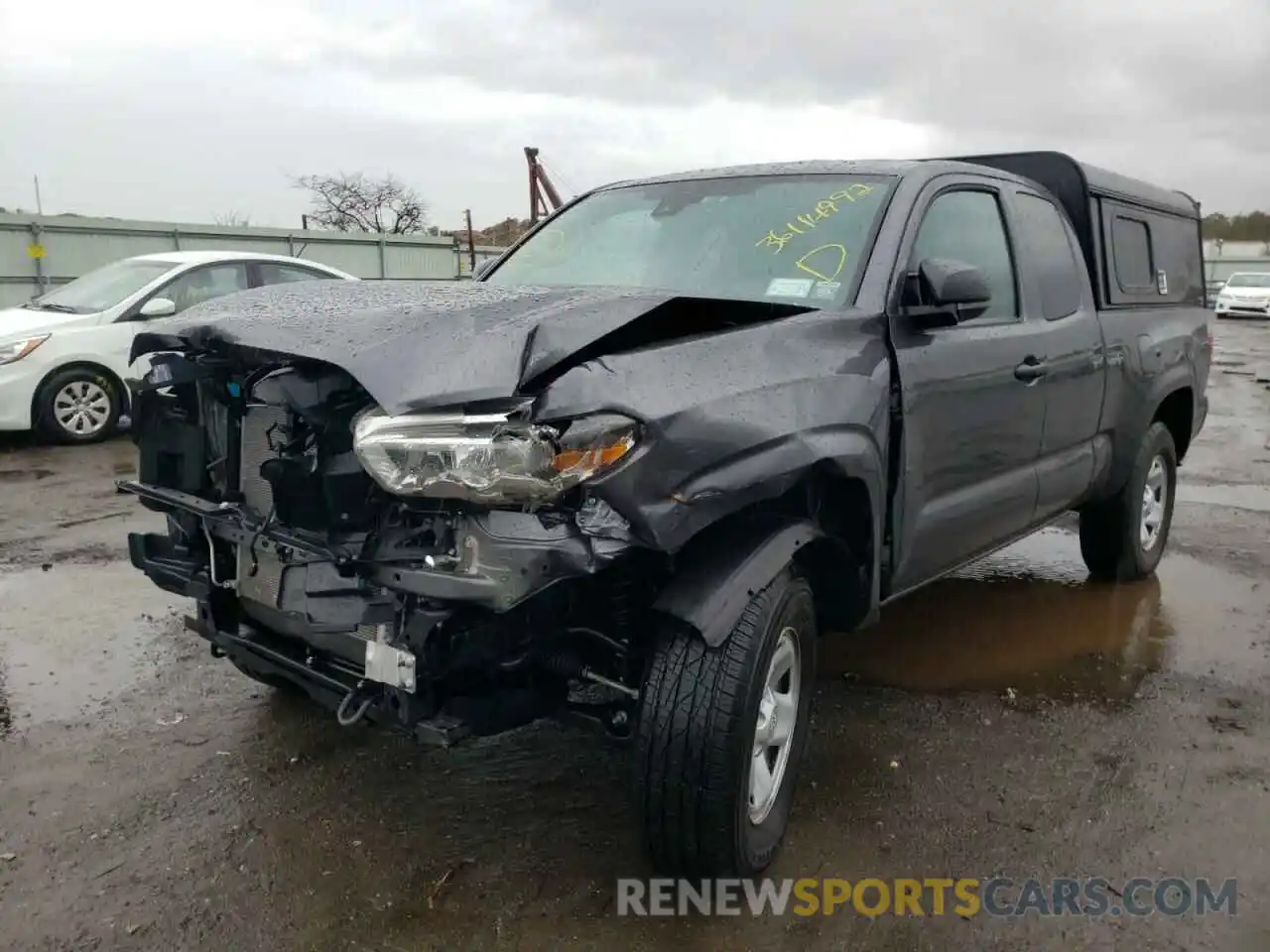 2 Photograph of a damaged car 3TYSX5EN6MT008102 TOYOTA TACOMA 2021