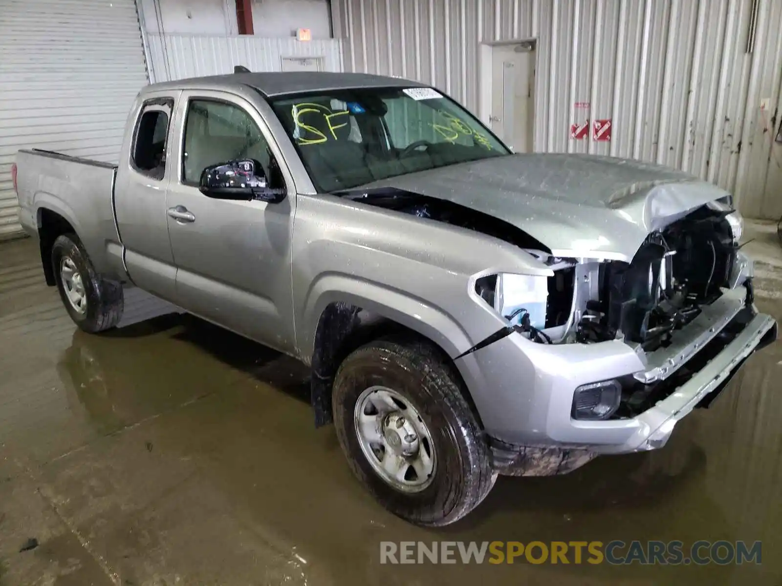 1 Photograph of a damaged car 3TYSX5EN6MT008682 TOYOTA TACOMA 2021