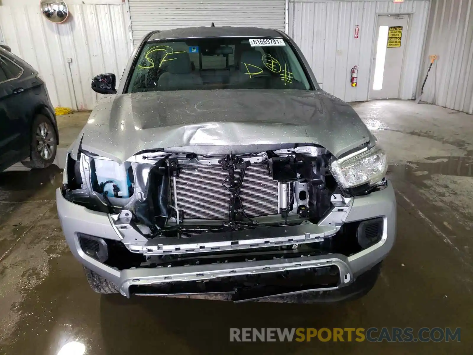 9 Photograph of a damaged car 3TYSX5EN6MT008682 TOYOTA TACOMA 2021