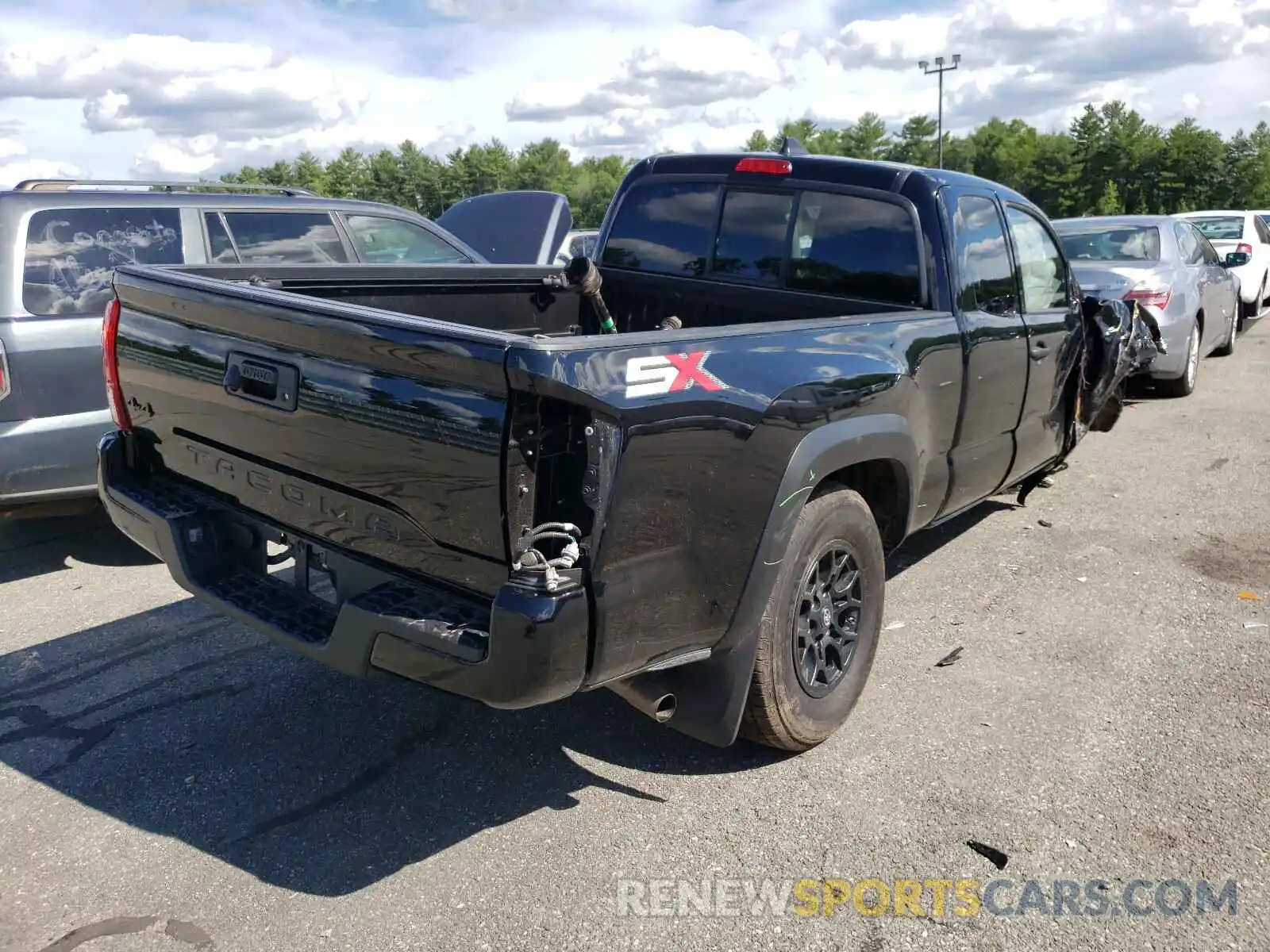 4 Photograph of a damaged car 3TYSX5EN7MT004401 TOYOTA TACOMA 2021