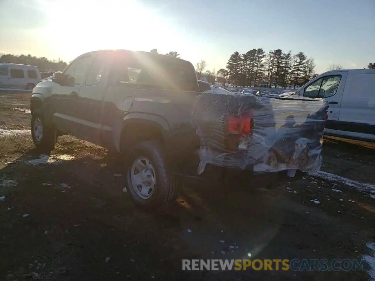 3 Photograph of a damaged car 3TYSX5EN7MT005208 TOYOTA TACOMA 2021