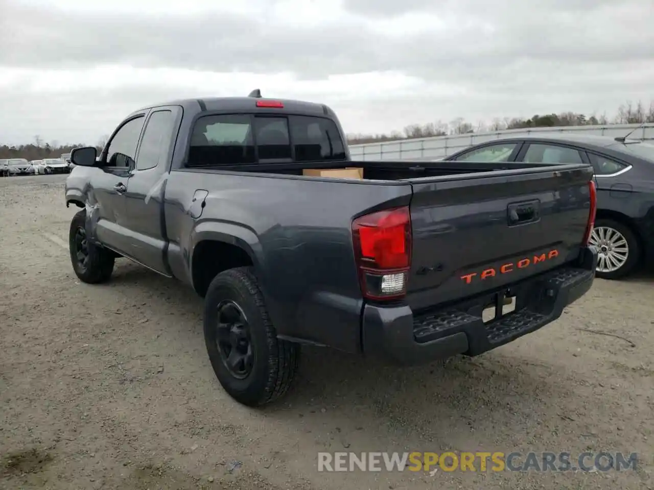 3 Photograph of a damaged car 3TYSX5EN7MT008562 TOYOTA TACOMA 2021