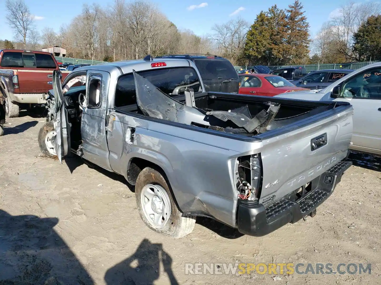 3 Photograph of a damaged car 3TYSX5EN8MT003497 TOYOTA TACOMA 2021