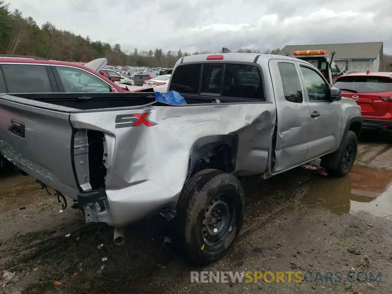 4 Photograph of a damaged car 3TYSX5EN8MT005007 TOYOTA TACOMA 2021