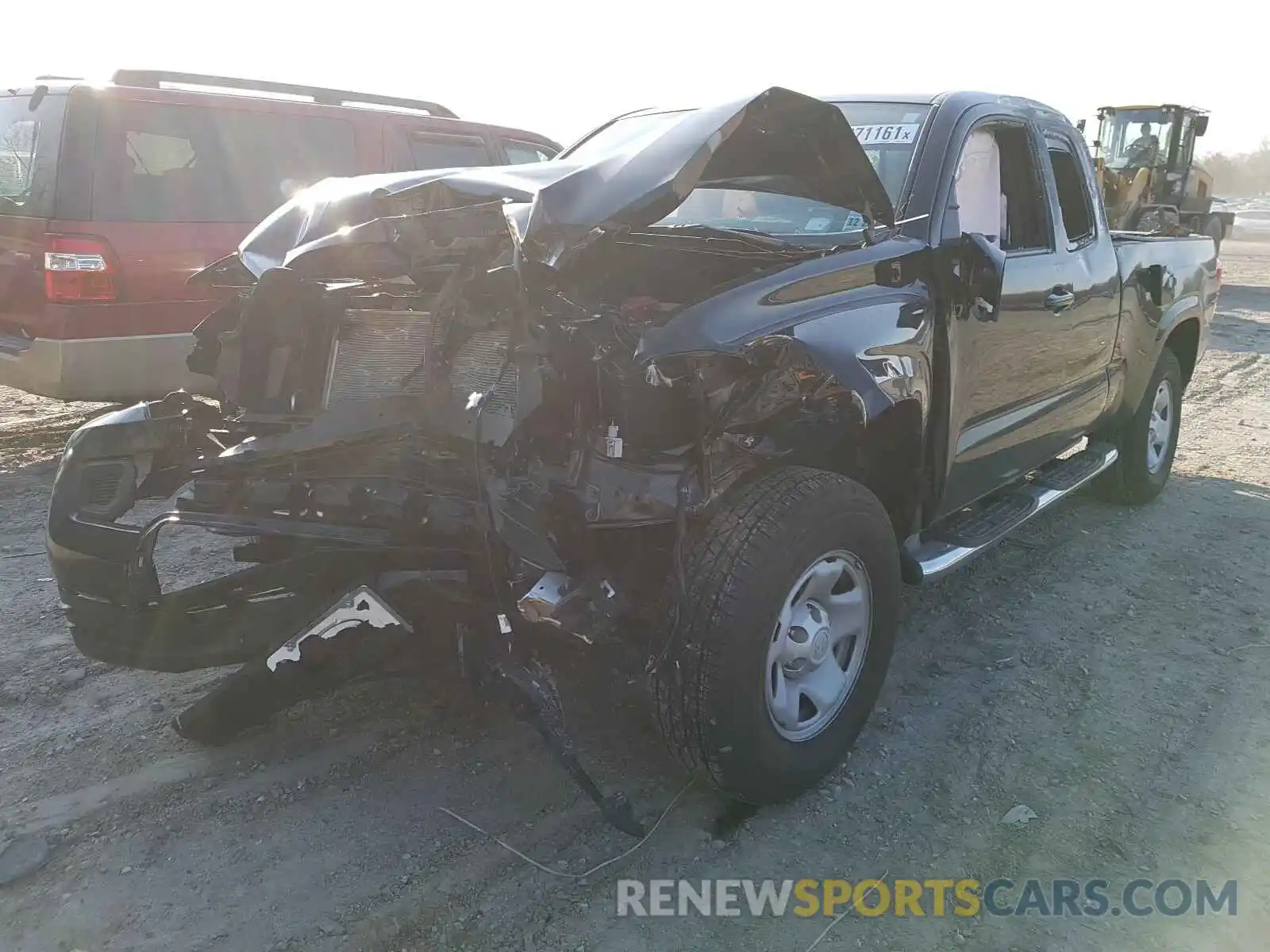 2 Photograph of a damaged car 3TYSX5ENXMT004439 TOYOTA TACOMA 2021