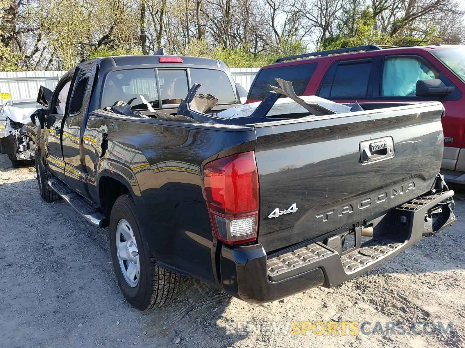 3 Photograph of a damaged car 3TYSX5ENXMT004439 TOYOTA TACOMA 2021