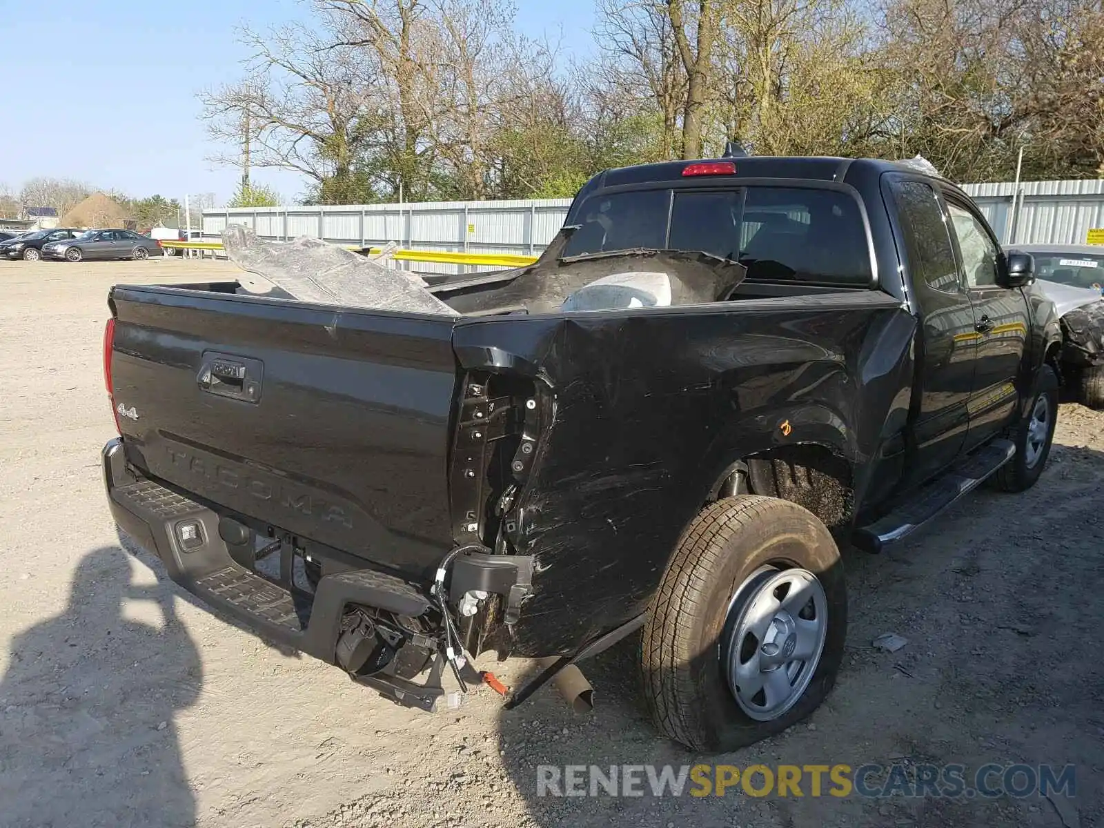 4 Photograph of a damaged car 3TYSX5ENXMT004439 TOYOTA TACOMA 2021