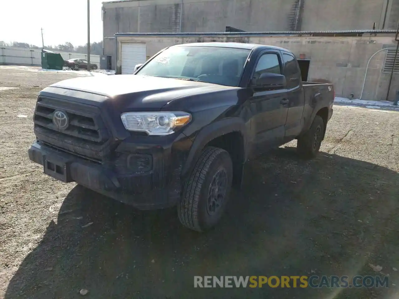 2 Photograph of a damaged car 3TYSX5ENXMT005610 TOYOTA TACOMA 2021