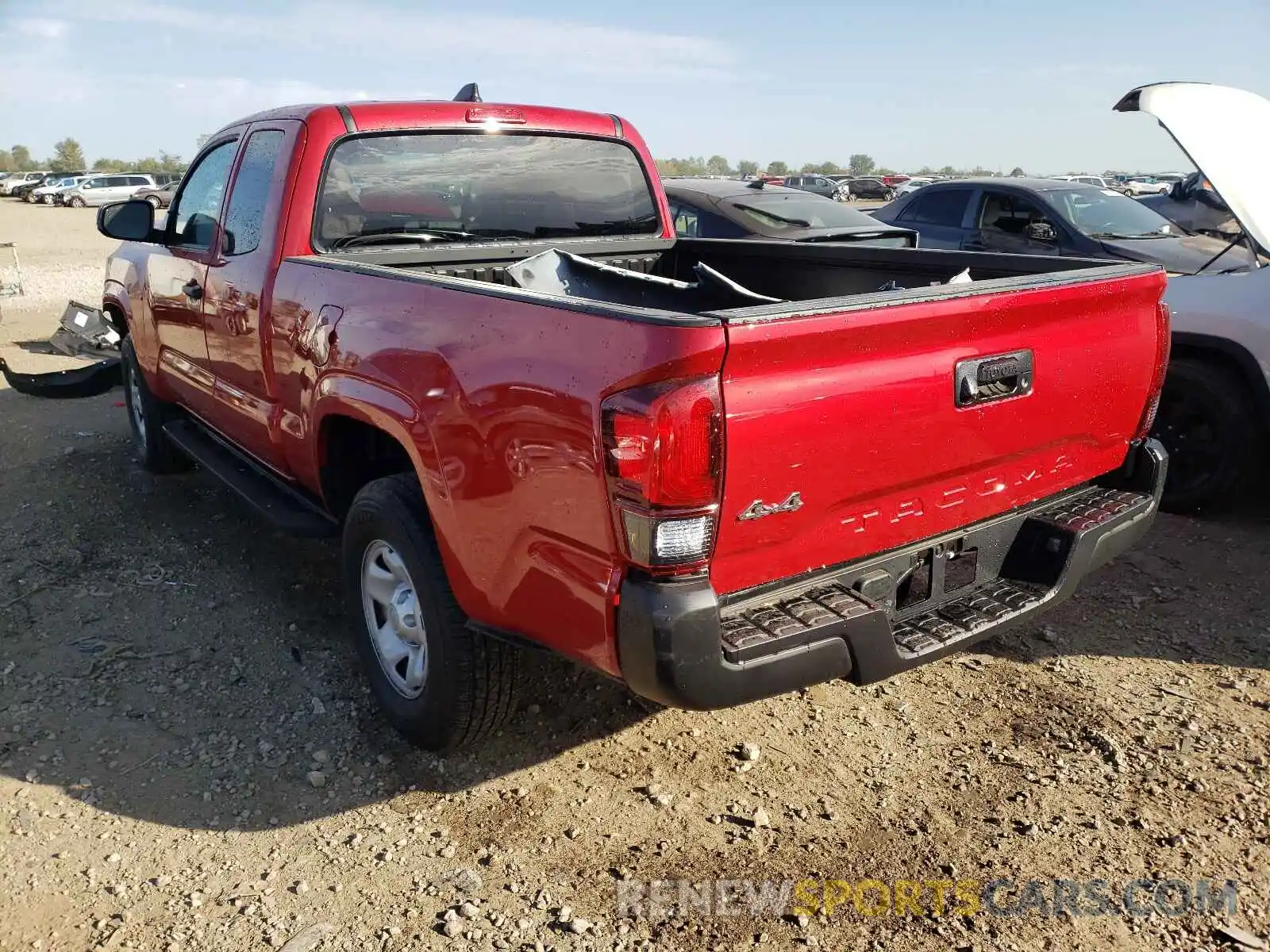 3 Photograph of a damaged car 3TYSX5ENXMT006627 TOYOTA TACOMA 2021