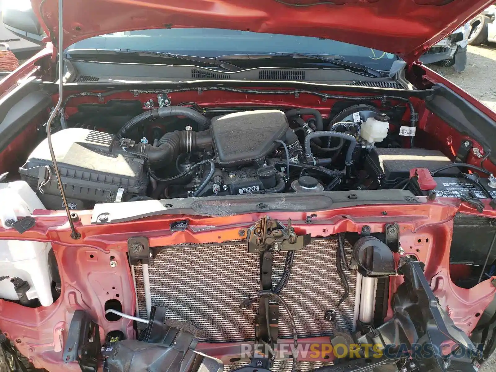 7 Photograph of a damaged car 3TYSX5ENXMT006627 TOYOTA TACOMA 2021