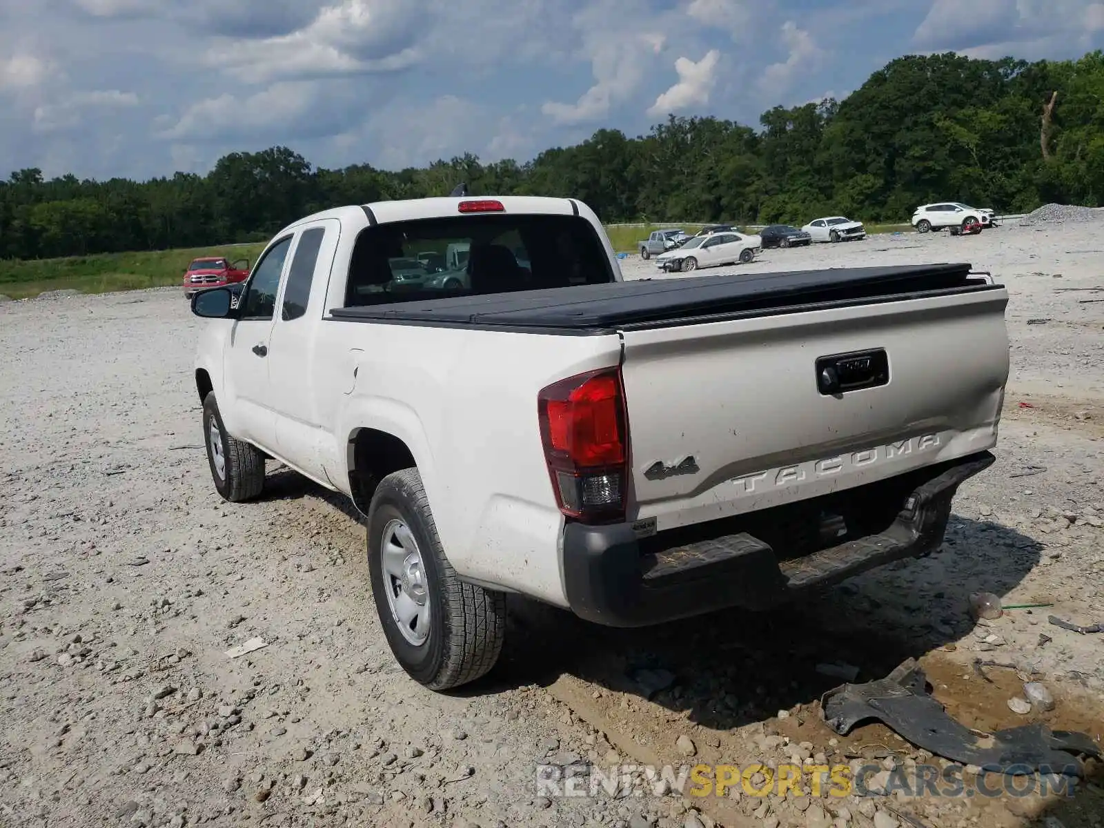 3 Photograph of a damaged car 3TYSX5ENXMT007079 TOYOTA TACOMA 2021